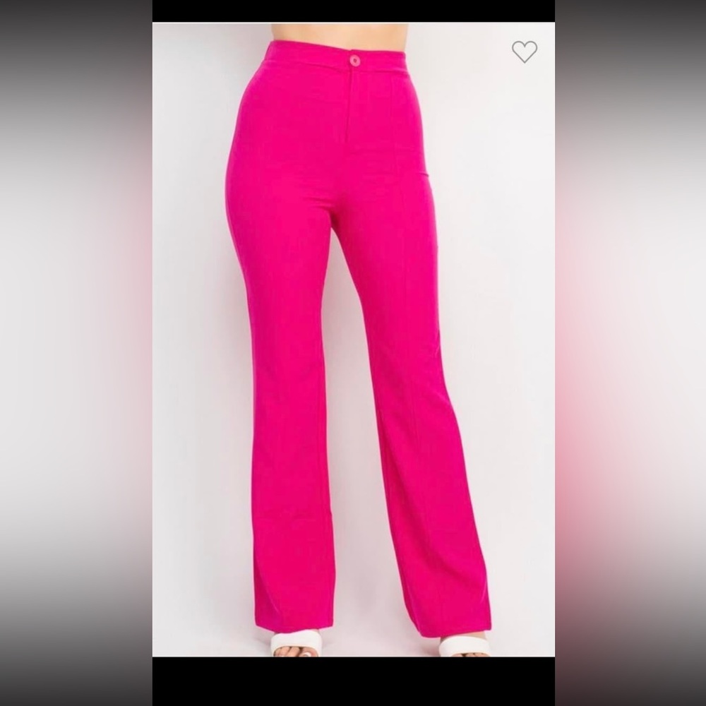 Pants color pink